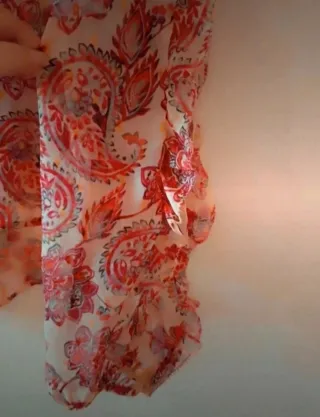 Blusa Springfield Talla 40 Estampada