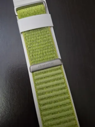 Correa Huawei watch fit 4 pro, QuickLink verde