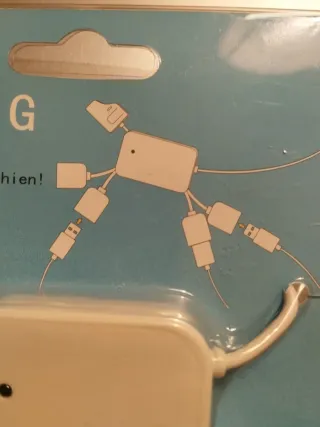 Hubdog USB Hub 4 Puertos