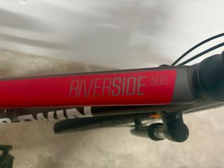 Bicicleta Btwin Gris y Roja