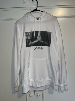 Sudadera Pray Blanca