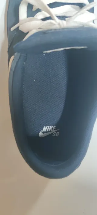Zapatillas Nike SB Azul y Blanco