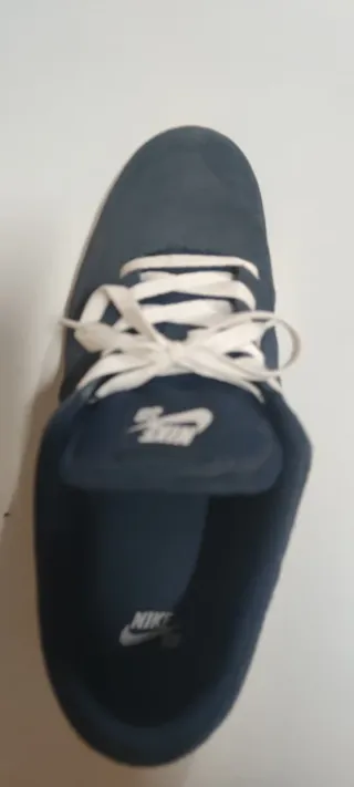 Zapatillas Nike SB Azul y Blanco