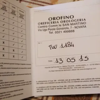 Orologio Breil donna Quadrante Argento Blu