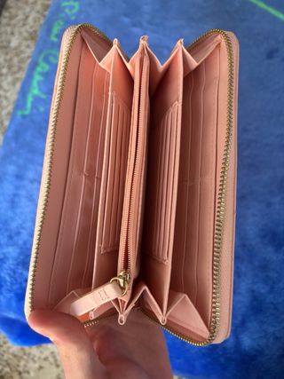 Monedero Valentino Rosa Dorado