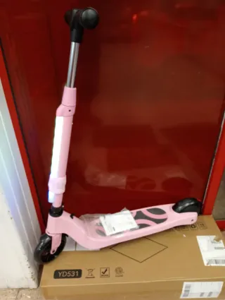 Patinete Eléctrico Infantil Rosa