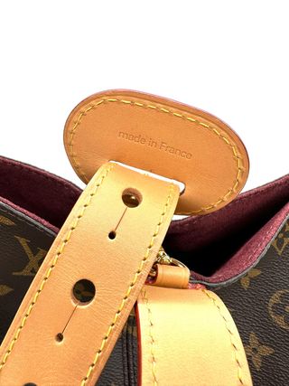 Louis Vuitton Grand Sac Noé Marrón/Dorado