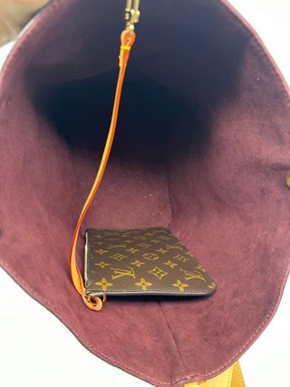 Louis Vuitton Grand Sac Noé Marrón/Dorado