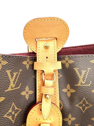 Louis Vuitton Grand Sac Noé Marrón/Dorado
