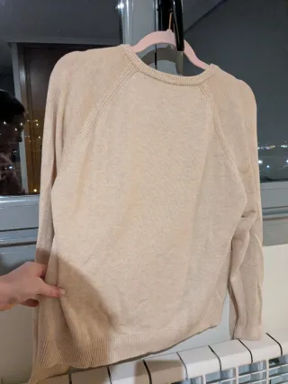 Jersey Desigual beige flores Talla L