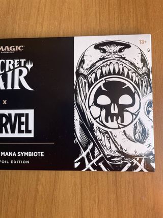 MTG Spider Man Secret Lair Mana Symbiote - New