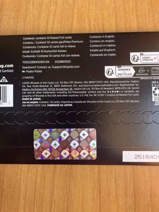 MTG Spider Man Secret Lair Mana Symbiote - New