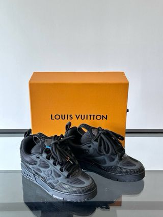 Scarpe Louis Vuitton Swarovski Nere