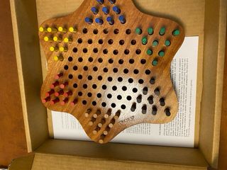 Juego Damas Chinas Madera