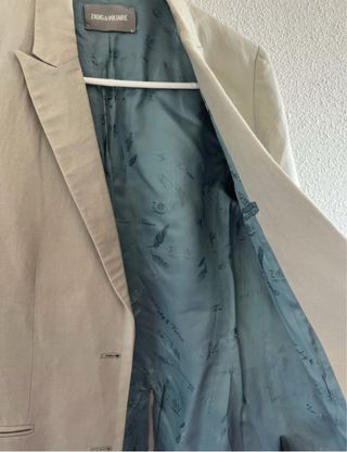 Americana Zadig & Voltaire Beige Talla M