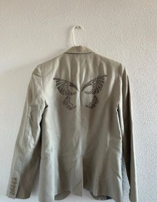 Americana Zadig & Voltaire Beige Talla M