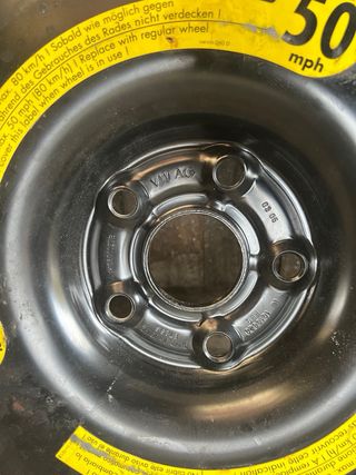 Llanta de emergencia VAG 5x112 18 ET25.8
