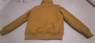 Cazadora con capucha, mostaza,  M, Lefties