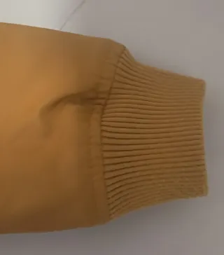 Cazadora con capucha, mostaza,  M, Lefties