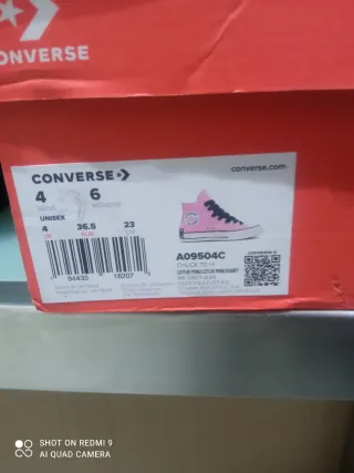 Zapatillas Converse All Star Rosa