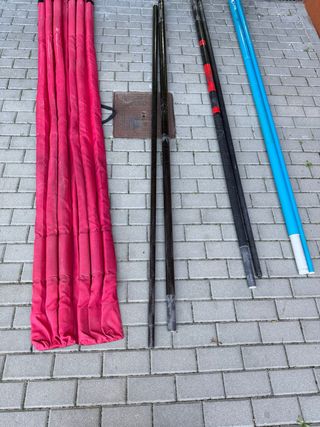 Conjunto de 3 mástiles