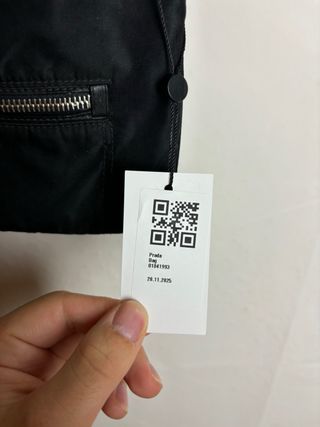 Bolso Prada Re-Nylon Negro Original