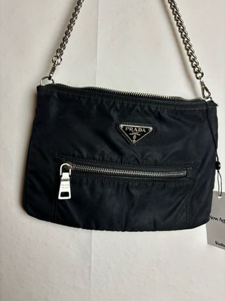 Bolso Prada Re-Nylon Negro Original
