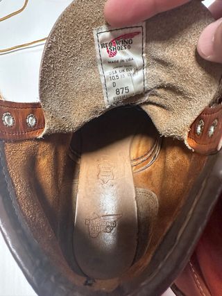 Botas Red Wing 875 Talla 43.5