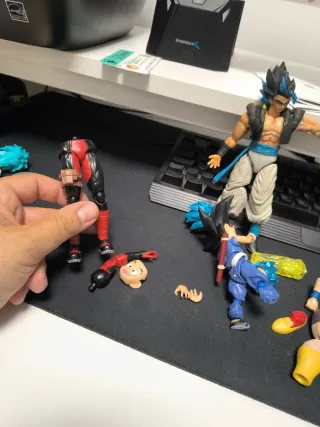 Figuras Dragon Ball Z Gogeta y otros