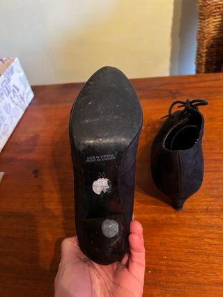 Botines Zara Negros Talla 36