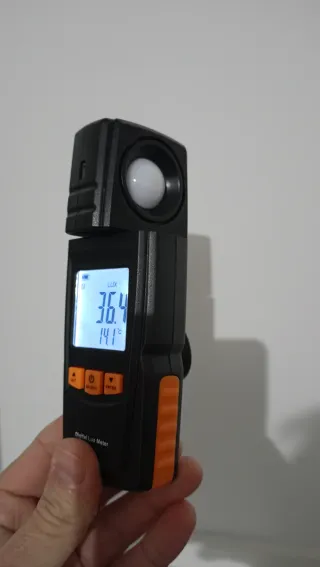 Medidor de Lux Digital