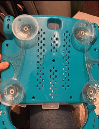 Silla de baño Jane convertible hamaca azul