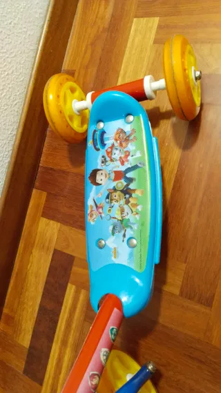 Patinete Patrulla Canina 3 Ruedas