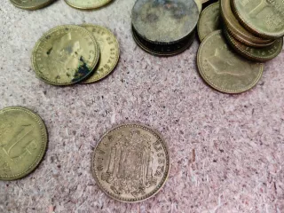 2 Cajas Pesetas Cobre Franco y Juan Carlos