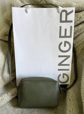 Bolso bandolera cuero argentino NUEVO