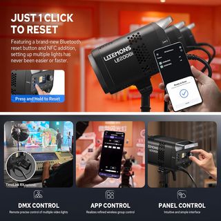 Godox LE200Bi Luz LED Video Soporte Bowens