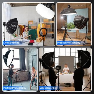 Godox LE200Bi Luz LED Video Soporte Bowens