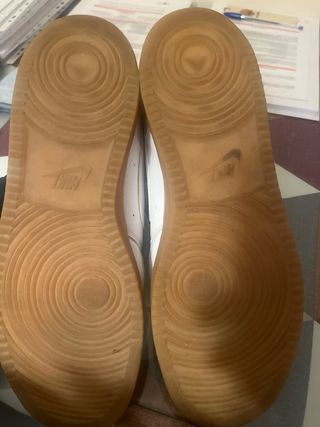 Zapatillas Nike Blancas Suela Marrón