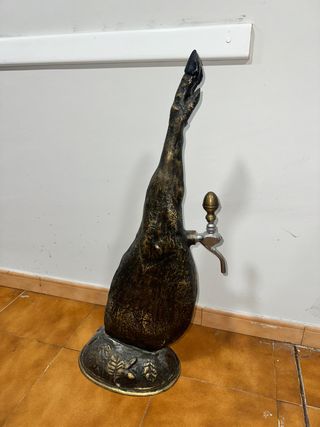 Tirador Cerveza Jamón Pata Negra Bronce