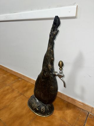 Tirador Cerveza Jamón Pata Negra Bronce