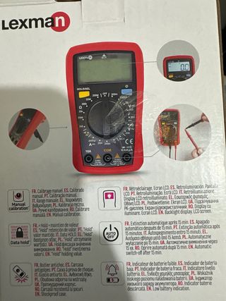 Lexman LX-M-1000 Multímetro Digital