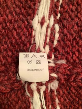 Chaqueta de punto con estampado