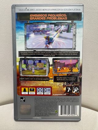 Ratchet & Clank PSP El Tamaño Importa UMD