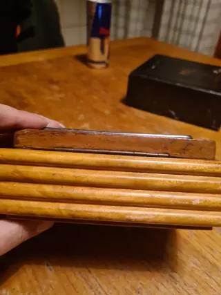 Scatola vintage portasigarette decorata