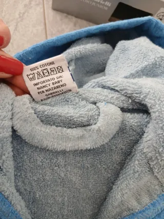 Accappatoio Junior Nazareno Gabrielli Azzurro