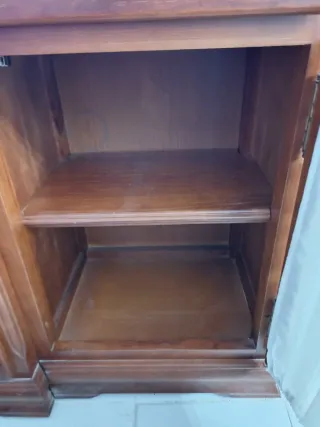 Aparador madera 7 cajones y 2 puertas