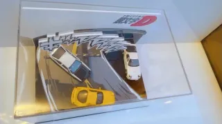 Timemicro Initial D Diorama Scene + Cars