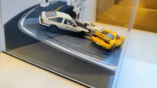 Timemicro Initial D Diorama Scene + Cars