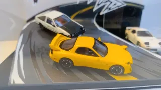 Timemicro Initial D Diorama Scene + Cars