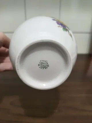 Vaso da latte Richard Ginori floreale
